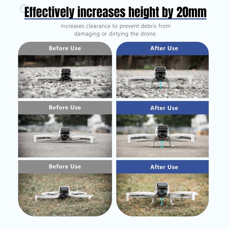 For DJI Flip STARTRC Folding Anti-fall Anti-dirt Heightened Landing Gear Training Rack, For DJI Flip For DJI Flip STARTRC Folding Anti-fall Anti-dirt Heightened Landing Gear Training Rack, For DJI Flip